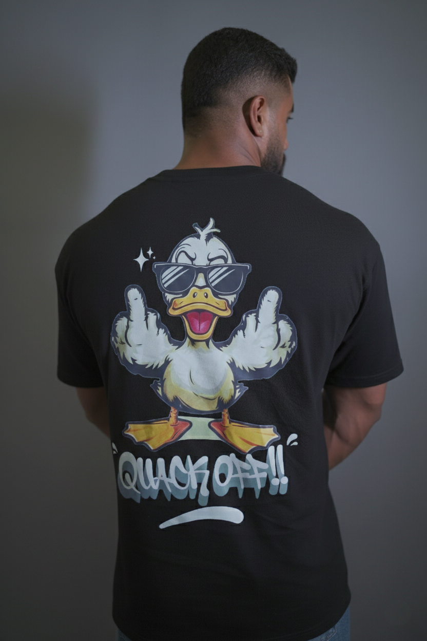 QUACK OFF Oversized T-Shirt | YTD Clothing