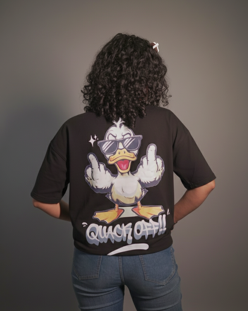 QUACK OFF Oversized T-Shirt | YTD Clothing