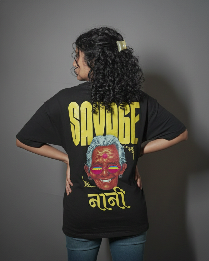SAVAGE NANI Oversized T-Shirt | YTD Clothing