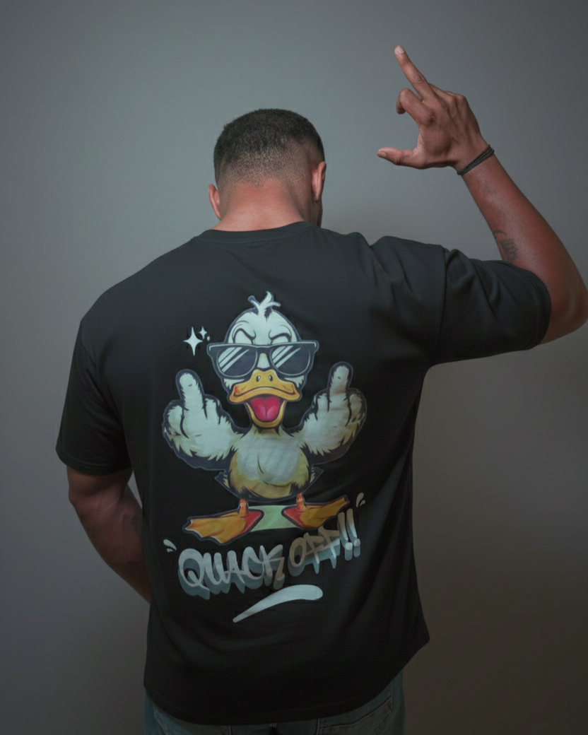 QUACK OFF Oversized T-Shirt | YTD Clothing