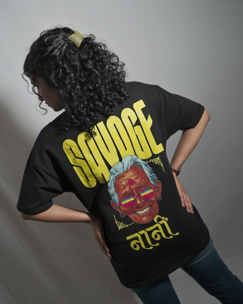 SAVAGE NANI Oversized T-Shirt | YTD Clothing